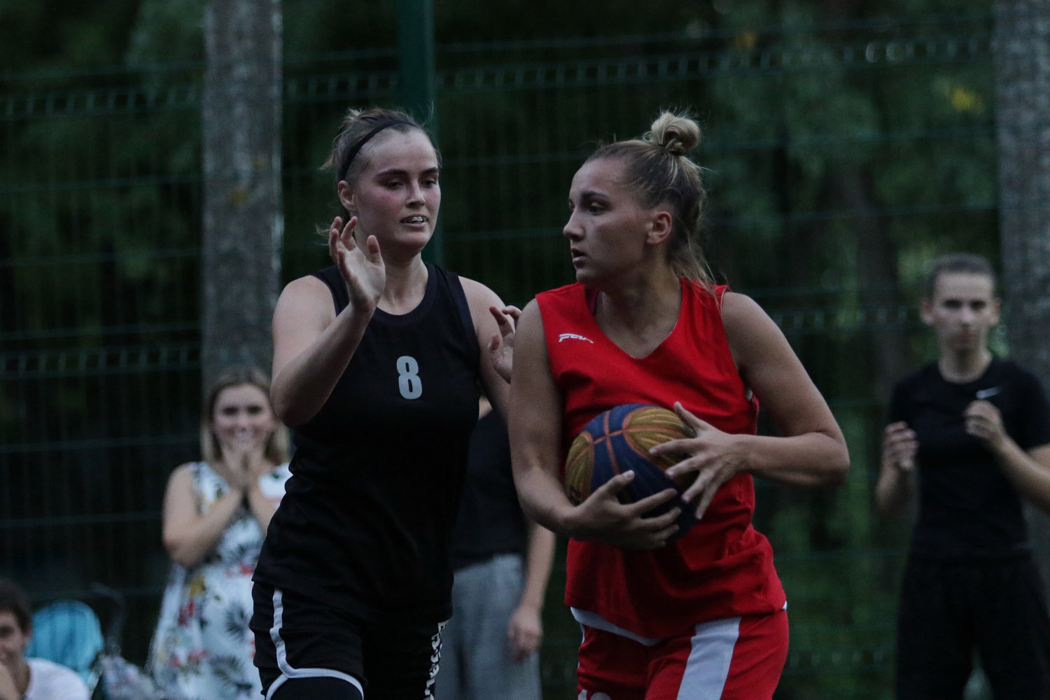 Женская баскетбольная команда Самара. 27 августа женщины
